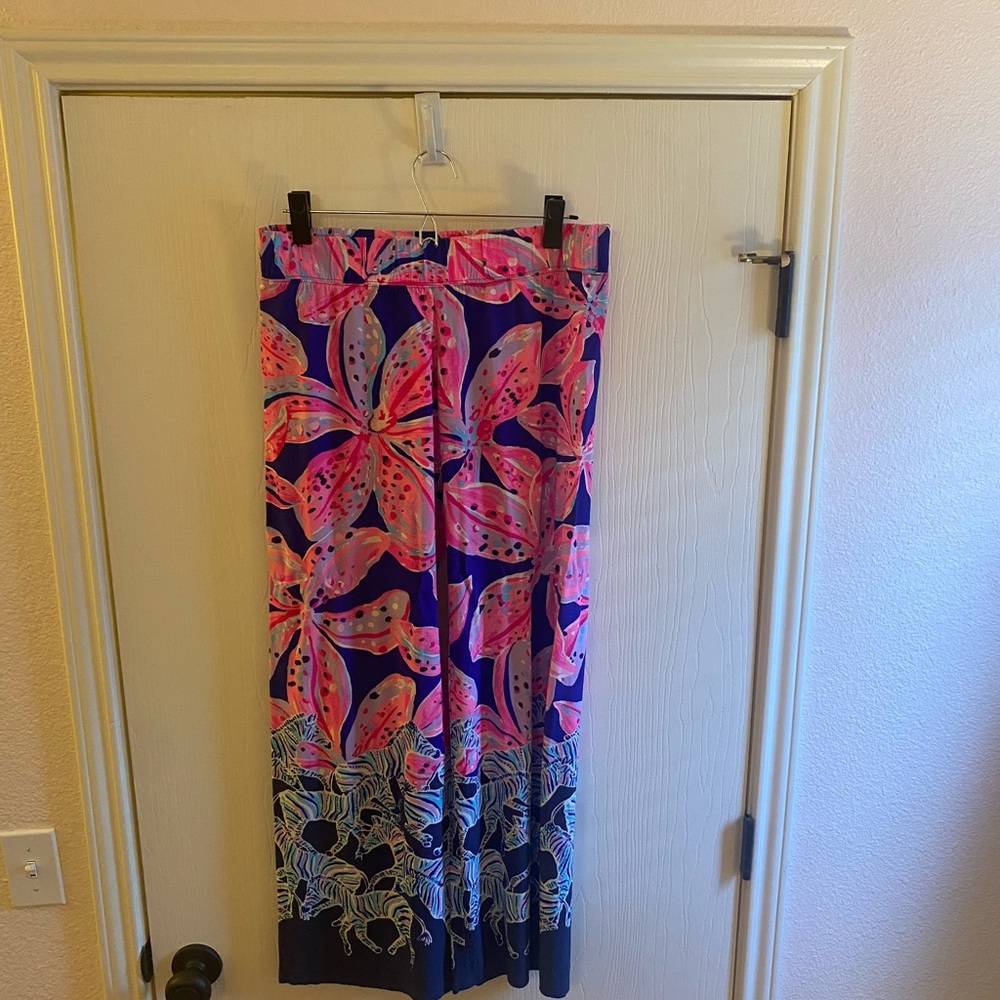 Lilly Pulitzer Zebra Palazzo pants
